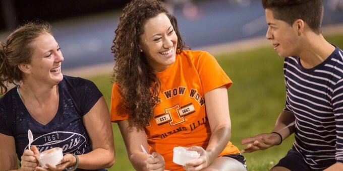 ALEC students laughing